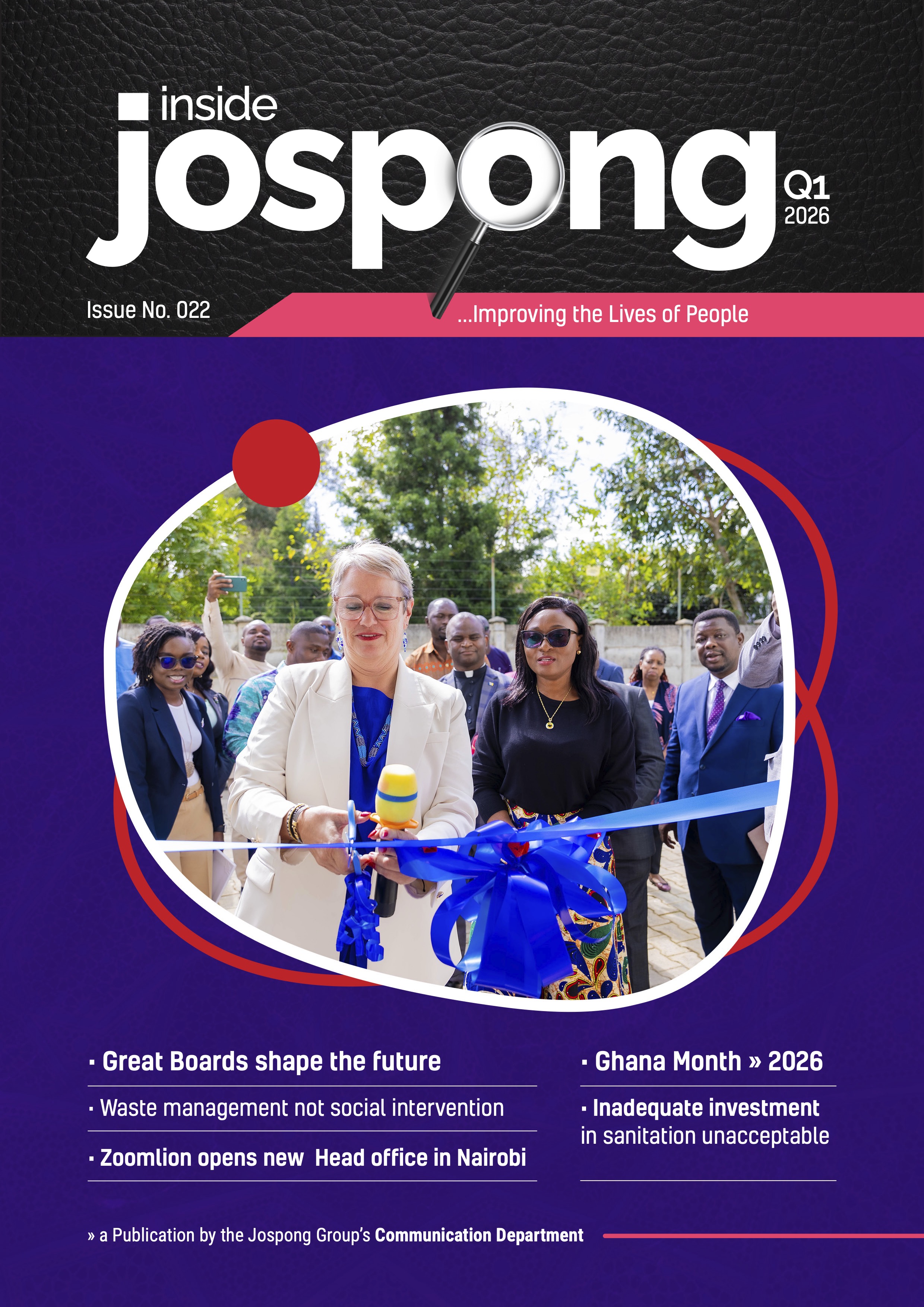Jospong Group publication representing transparent reporting